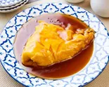 蟹玉 かにたま Crab Meat Omelette（千客万来白馬）
