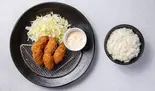 牡蠣フライ定食(北海らむしゃぶ×厳選ぶたしゃぶ 菜々亭)