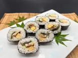 うな玉巻き Eel and egg roll（寿司・海鮮丼 がんこ 尼崎店）