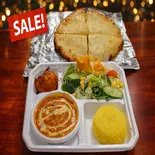 チーズナンの弁当セット/Cheese Naan bento set（Malika Omiya）