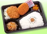 メンチ・コロッケ弁当（じゃぱん亭 草加長栄店）