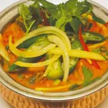 オクラマサラカレー/Okura Masala Curry（南インドエスニックレストランエローラパレス洗足池）