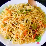 卵焼きそば。Egg Chowmin(ジャムナカレーJAMUNA CURRY)