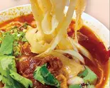 刀削麺(麻辣)（功夫 蘭州ラーメン 中華料理）