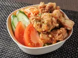 からあげサラダ（鉄板ビストロGT）