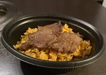 キムチチャーハン 牛タンのせ（焼肉びより）