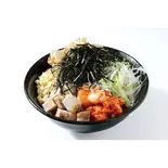 特製 肉キムチぶっかけそば(浅草開花楼麺使用)（ゴクツブシ イセザキ・モール店）