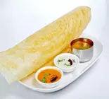 エッグドーサEgg Dosa with Sambar and Coconut Chutney（インド料理 ケバブ ＆ ビリヤニ ハウス Indian Restaurant Kebab ＆ Biryani house）