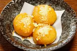 とろけるチーズじゃがいももち(いちごとチョコと、午後3時)