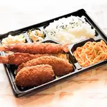 エビ海鮮ミックス弁当（立ち呑み酒場さとちゃん）