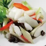 イカとセロリの炒め(中華料理西遊記 成増店)