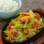 ホルモン味噌焼鉄板（味噌とんちゃん 栄ホルモン）