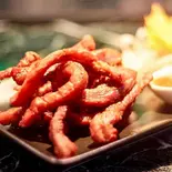 タイ風豚唐揚げหมูแดดเดียวทอด/ Deep Fried Pork（Bangkok77）