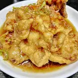 豚肉の甘酢かけ（興安園）