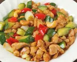 鶏肉とカシューナッツ炒め（福民刀削麺）