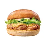 【単品】ハニーマスタードチキンバーガーHoney Mustard Chicken Burger（ゼッテリア ZETTERIA 福岡新天町店）