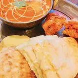 チーズナンカレーセットcheese naan curry set（99キッチンケバブ）