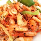 川海老の塩胡椒揚げ（満州園 新小岩店）