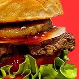 トロピカルチリバーガー Tropical chili burger（BABANBABANBURGER）