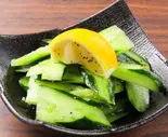 【涼味おつまみ】きゅうりのレモン塩だれ和え(居酒屋 清水)