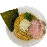 【新メニュー】ド濃厚煮干しラーメン・白（オレの推し麺）