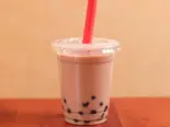 アイスミルクティータピオカ Iced Milk Tea Tapioca(インド料理サッカール)