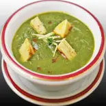 ジャガイモとほうれん草カレー Aloo Sag Curry(TAJ MAHAL ASIAN DINING&BAR)