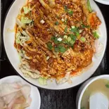 四川よだれ鶏ご飯定食(口水鸡米饭套餐)（友誼食府）