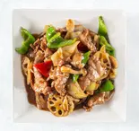 牛肉のバーベキューソース炒め Beef BBQ Sauce Stir-Fry(小星星餃子酒場)