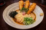 #かしわ天ぶっかけ（出汁うどん彩 IRODORI）