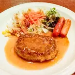 ハンバーグ(おろし煮込みソース)（TeruCafe）