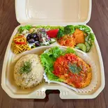 鶏むねミンチのハンバーグトマト煮込（CherishLife(チェリッシュライフ)）
