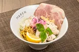 チャーシュー鶏塩まぜそば-大葉オイル- ミニ飯付(レンジ加熱可)（MAREN 肥後橋）