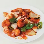 海老チリ Ebi Chilli(トマトキッチン)