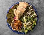 枝豆ファラフェルメゼプレート / Edamame Falafel Mezze Plate - Vegan(Salam/サラーム)