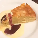 本日のデザート(りんごとアーモンドのタルト)Dessert du Jour(ル・ミロ)