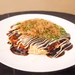豚玉 Pork Okonomiyaki(【ふわとろたこ焼き】あずまや西横浜店)