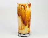 Brown Suger Milk 흑당 라떼 黒糖ミルク（マンギョン食堂 0704）