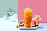 L ミックスフルーツティー 混合水果茶 Mixed Fruits Tea（丸ごとフライドチキン 専門店池袋店）