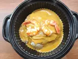 エコシュリンプカレー Shrimp curry（フェアトレード珈琲院）