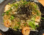 シーフード塩焼きそば（【お好み焼きと鉄板焼きのお店】秋月）