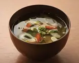 手作り味噌のお味噌汁 Original miso soup（無添加・無農薬のこだわりカフェ オレオール☆）