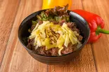 TVに取り上げられた!【炙りチーズのせ】やわらか牛ハラミ丼(並 牛ハラミ約100g、)(ハラミとローストビーフとご飯 長居店)