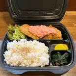アジフライ弁当(居酒屋わんちゃん)