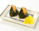 海老天むす(2個) Shrimp Tempura Rice ball (2 pieces)（世界の山ちゃん 天王寺ミオ店）