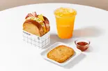ベーコンダブルチーズセット（EGGDROP 青山店）