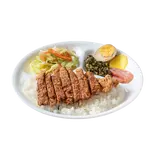 台灣排骨飯 台湾風トンカツ（士林夜市）
