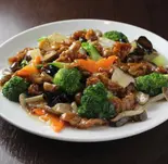 牛肉のオイスターソース炒め Stir-Fried Beef in Oyster Sauce（満福楼 東村山店）