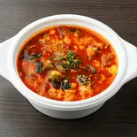旨辛！ユッケジャンスープ（肉丼＆ビビンバ専門店 カンビーフ）