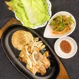 焼きサムギョプサルセット(韓国料理 情)